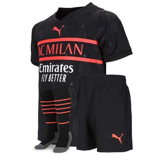 Trikot AC Milan Ausweich Kinder 2021-22